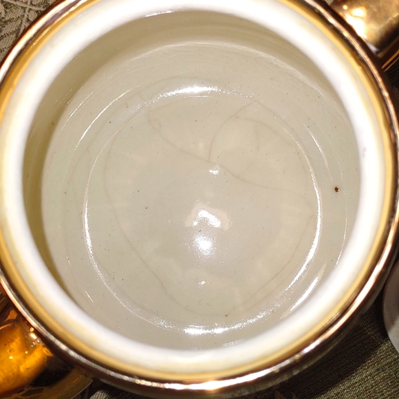 Vintage Sudlows Teapot Accented in Gold and Pink Rose Pattern - Picture 4 of 7